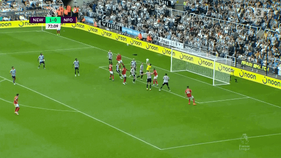 За секунду до углового в кадре ни одного игрока атаки – так «Ноттингем Форест» веселит АПЛ За секунду до углового в кадре ни одного игрока атаки – так «Ноттингем Форест» веселит АПЛ