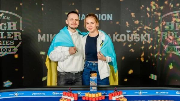 Один из топов в покере &ndash; экс-шахматист из Беларуси: любил ставить на спорт, в 10-й раз взял больше миллиона, празднует с флагом Украины