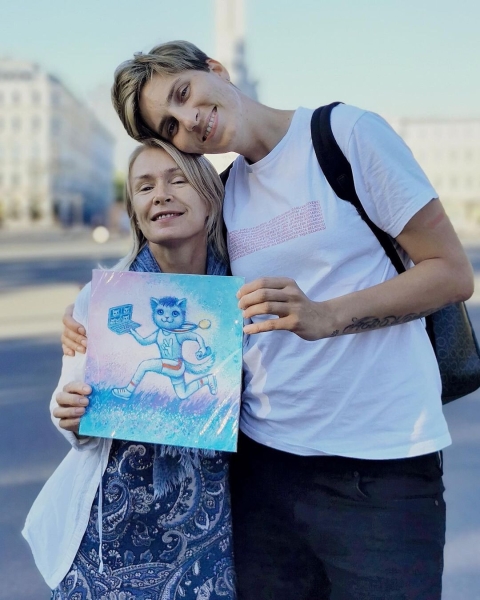Топовая баскетболистка провела фантастическое лето: гоняла на авто по Европе и встречалась с беларусами, уехавшими с Родины из-за репрессий, – вот кого она увидела