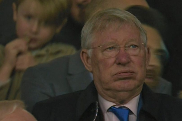 Кадр с грустным сэром Алексом на трибунах &ndash; традиция провальных матчей &laquo;МЮ&raquo;