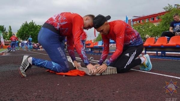Победителем чемпионата Беларуси по пожарному спорту стала команда Минского городского управления МЧС