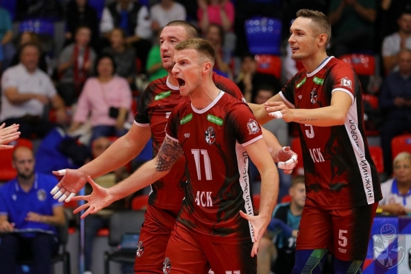 Разное.  АСК Константина Тюшкевича уступил "Зениту" из Санкт-Петербурга в полуфинале Кубка России по волейболу
 