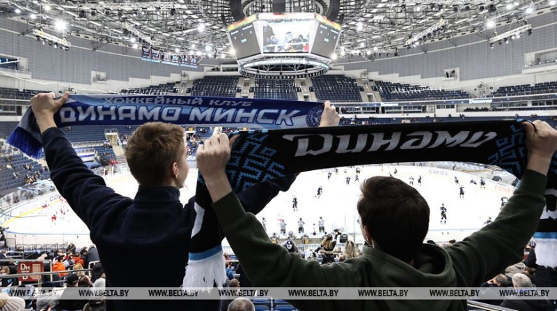 Хоккеисты минского "Динамо" примут "Северсталь" в матче чемпионата КХЛ